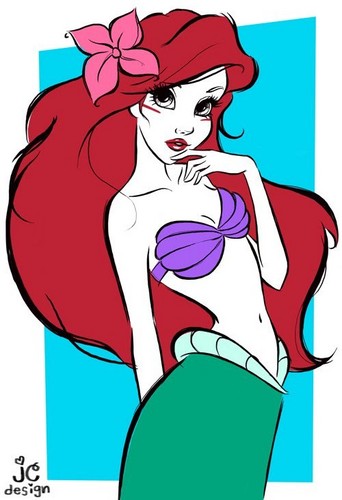 Ariel with a twist