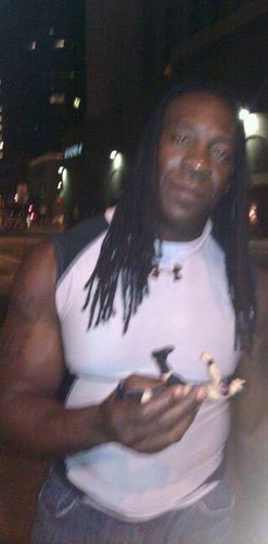  Booker T with a Wade Barrett Action Figure
