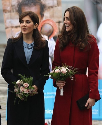  Duchess Catherine and the Princess of Denmark