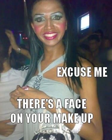  Face vs Makeup