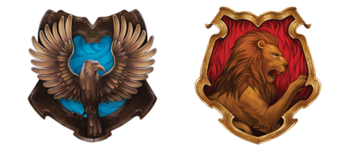  Gryffindor and Ravenclaw's FINAL CREST