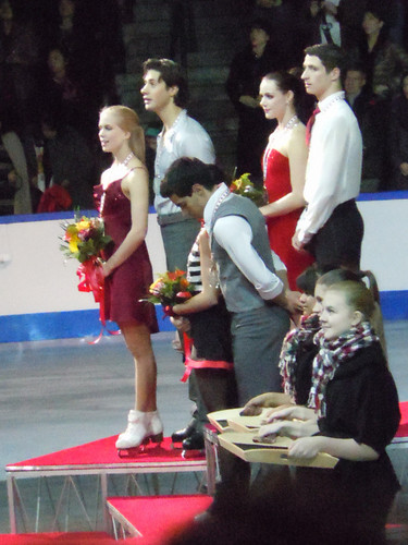  Medal Ceremony - skate canada 2011