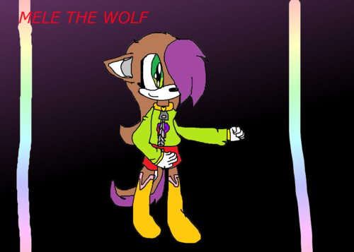 Mele the wolf