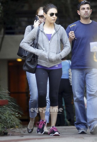  Mila Kunis spotted out in Hollywood, Oct 30