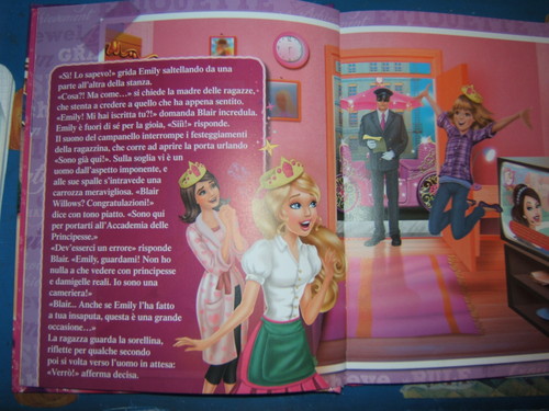 My Barbie: Princess Charm School storybook <3