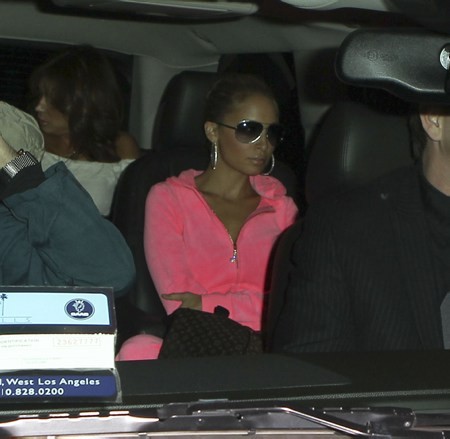  October 29 - Nicole arriving at Kate Hudson's halloween Party dressed as JLO