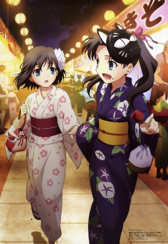 Rin & Sakura in Festival
