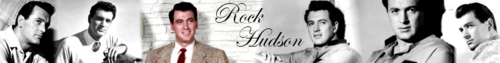  Rock Hudson - Banner