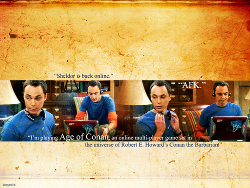  Sheldon Cooper - 바탕화면