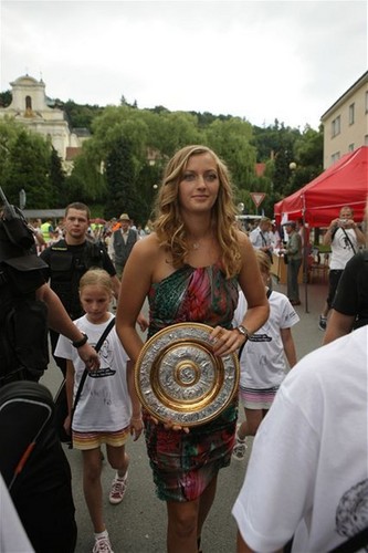 The Dish and the Champion celebrating in Petra Hometown Fulnek