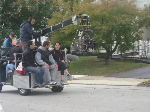  The Silver Linings Playbook - On set (October 26, 2011)