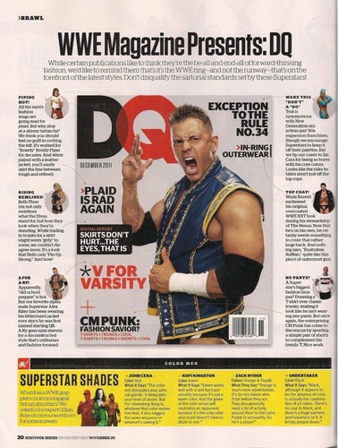 WWE Magazine-December 2011