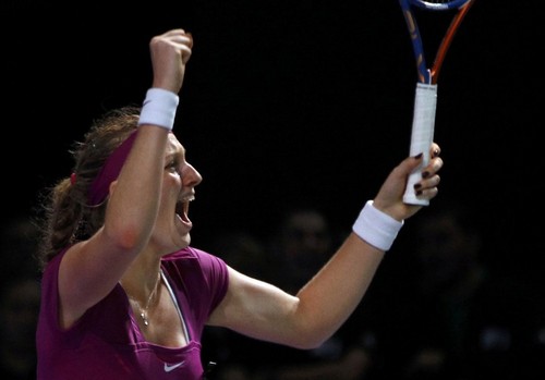 tahun Kvitova. After she won Wimbledon ,she won also Tournament Champions