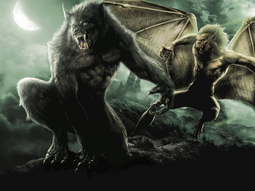  werewolf and vampire