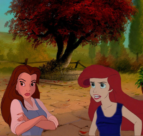  Ariel and Belle Fight