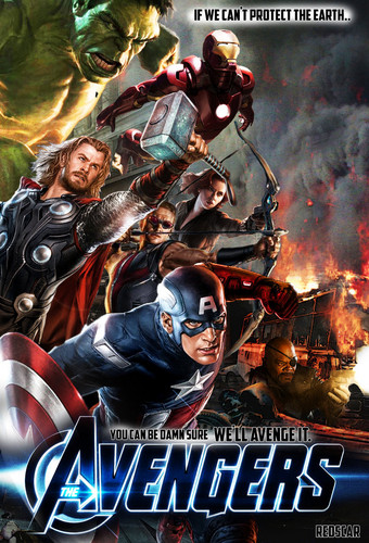  Avengers 粉丝 art