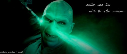 Bellatrix and Voldemort