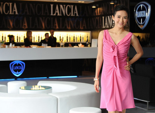 Celebrities At The Lancia Cafe - November 4, 2011 