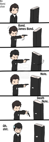 Death Note Owns James Bond
