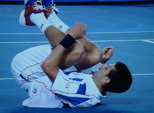 Djokovic hot position !