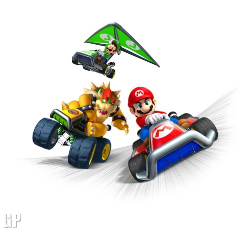  Mario Kart 7 stuff