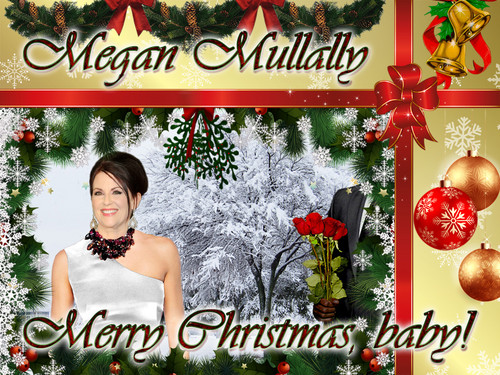  Megan Mullally - Merry Christmas, baby
