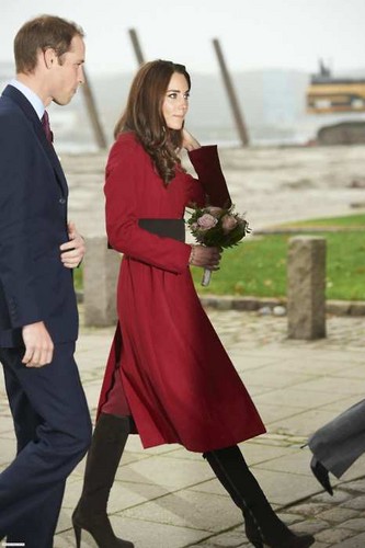 Prince William and Catherine - in Denmark to bring awareness to the East Africa Crisis.