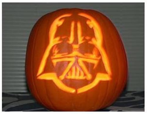 Star wars pumpkins