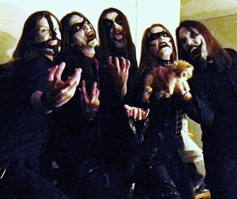  The Agonist's 'Black Metal' Хэллоуин Costume for Hellaween Fest (Oct 29, 2011)