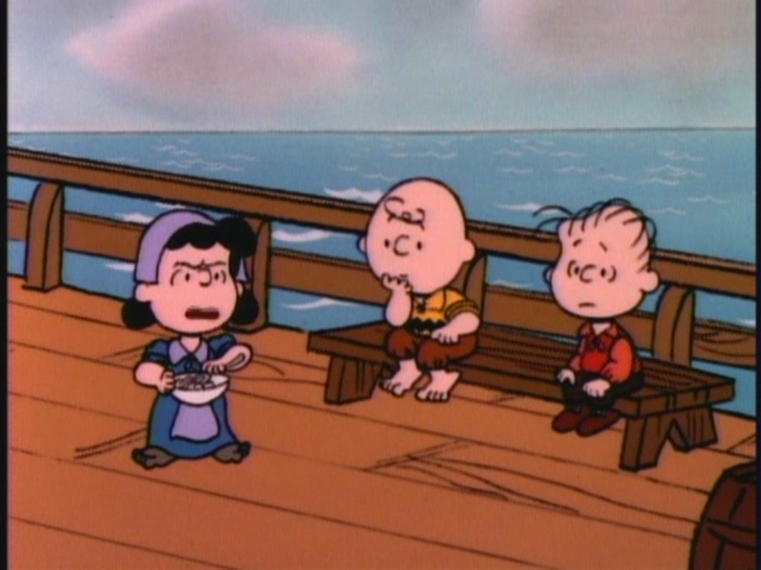 charlie brown the mayflower voyagers