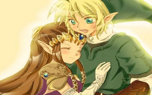  Zelda and Link
