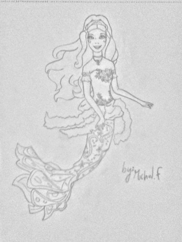  Барби mermaidia elina new version