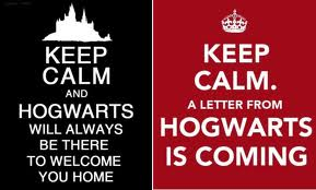  keep calm hogwarts is there