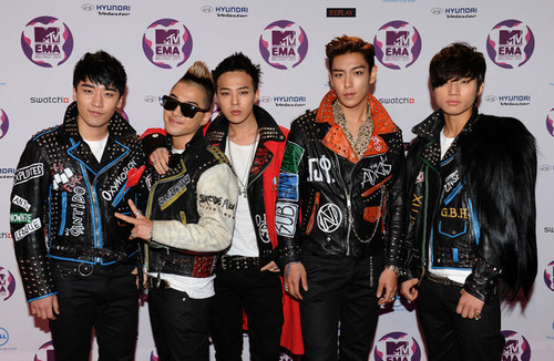  Big Bang @ MTV Europe musique Awards