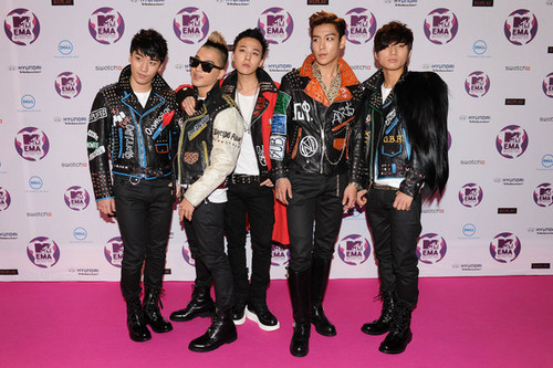  Big Bang @ এমটিভি ইউরোপ সঙ্গীত Awards