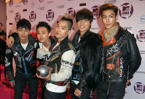  Big Bang @ MTV Europe موسیقی Awards