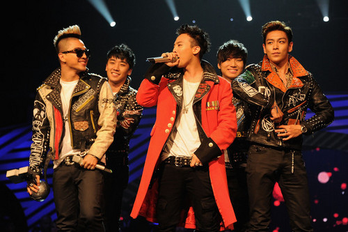  Big Bang @ MTV Europe موسیقی Awards