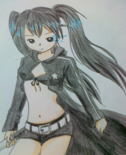 Black rock shooter ( made by me )