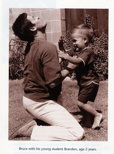  Bruce with his son
