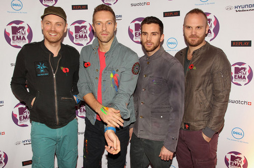 Coldplay @ MTV Europe Music Awards 2011