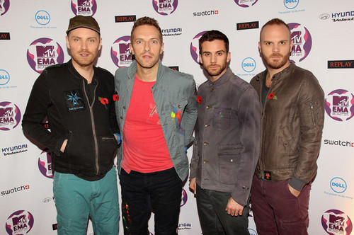  Coldplay @ MTV Europe muziek Awards 2011