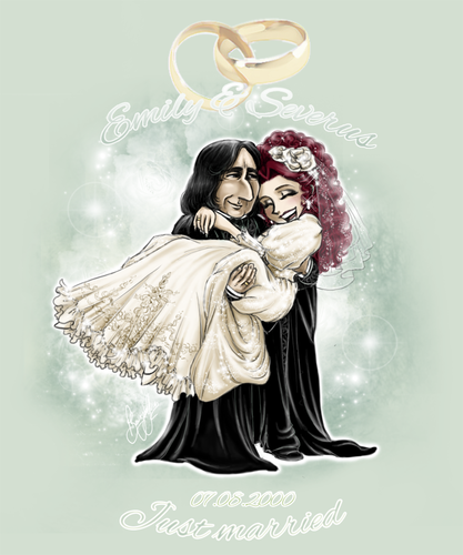  Emily and Severus - Just married