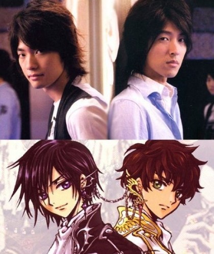 Jun and Takahiro = Lelouch and Suzaku