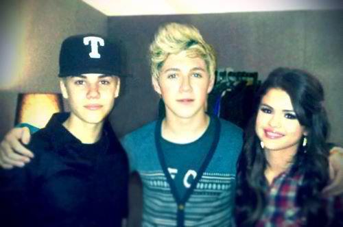  Justin, Selena & Niall Horan from One Direction!