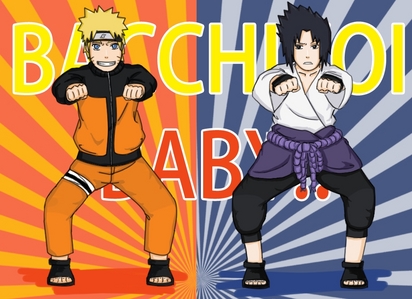 MDR sasuke and Naruto dancing