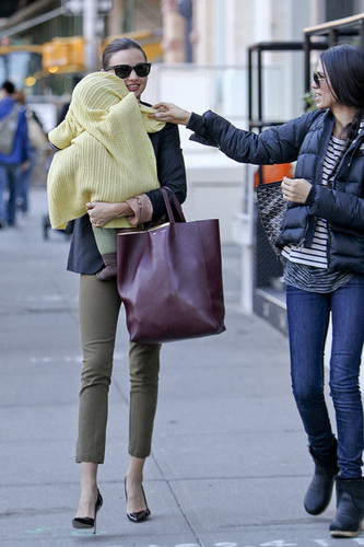  Miranda Kerr and Flynn in NYC