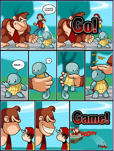 Pokemon Trainer vs. Donkey Kong