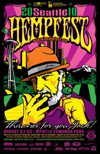  Seattle Hempfest 2010 Poster