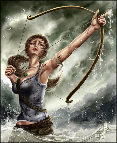  Tomb Raider 15th Anniversary Projet "Tomb Raider reboot によって =Aida20