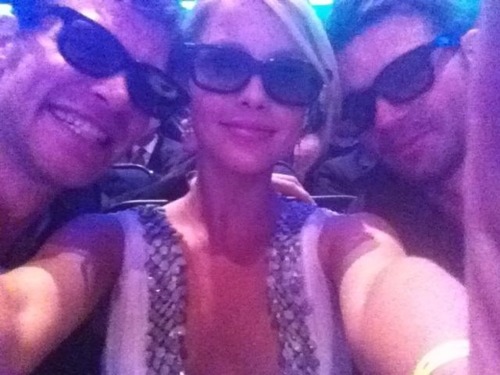  claire holt with daniel gillies and joseph মরগান